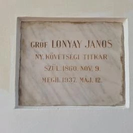A Lónyay család kriptája Lónya - Egyéb