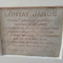 A Lónyay család kriptája Lónya - Egyéb