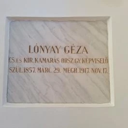 A Lónyay család kriptája Lónya - Egyéb