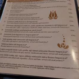 Lópofa Csárda Kiskunmajsa - Étlap/itallap