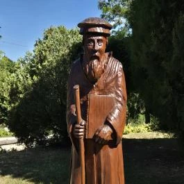 Luther Márton, Kálvin János és Dévai Bíró Mátyás szoborcsoport Balatonkenese - Külső kép