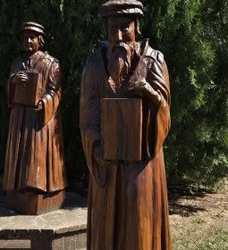 Luther Márton, Kálvin János és Dévai Bíró Mátyás szoborcsoport
