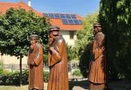 Luther Márton, Kálvin János és Dévai Bíró Mátyás szoborcsoport Balatonkenese