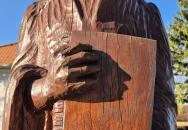 Luther Márton szobor Nemeskolta