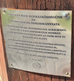 Luther Márton szobor