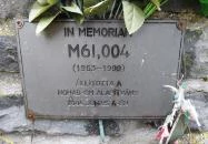 M61-004 emléktábla Badacsonytördemic