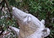 Mackók-szobor Budapest