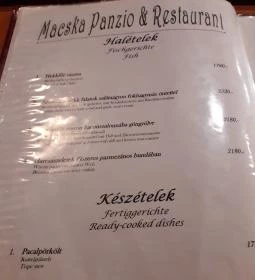 Macska Fogadó étterme