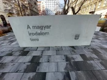 A magyar irodalom tere Budapest