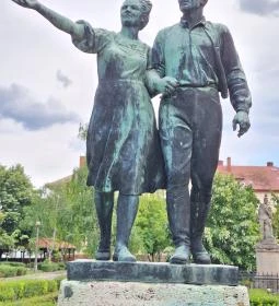 Magyar vendég a kolhozban