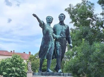 Magyar vendég a kolhozban Túrkeve