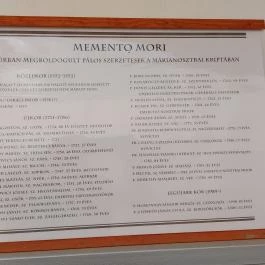 Magyarok Nagyasszonya Bazilika Márianosztra - Egyéb