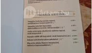 Magyaros Étterem Hajdúnánás - Étlap/itallap