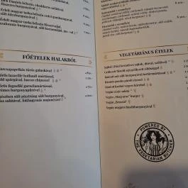 Magyaros Étterem Hajdúnánás - Étlap/itallap