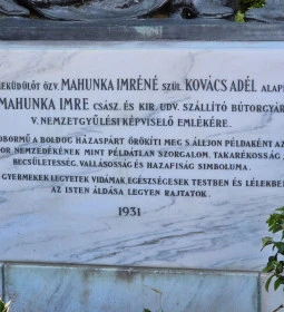 Mahunka Imre szobor