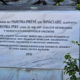 Mahunka Imre szobor Budapest - Külső kép