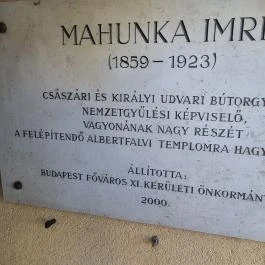 Mahunka Imre szobor Budapest - Külső kép