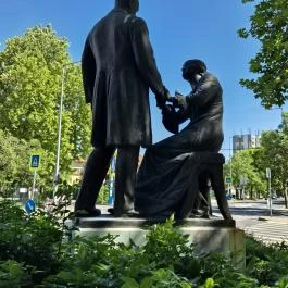 Mahunka Imre szobor Budapest - Külső kép