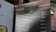 Majorka Kávézó & Söröző Budapest - Étlap/itallap
