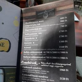 Majorka Kávézó & Söröző Budapest - Étlap/itallap