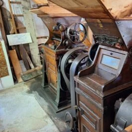 Malommúzeum Örvényes - Belső