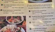 Mama Pho Budapest - Étlap/itallap