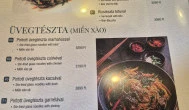 Mama Pho Budapest - Étlap/itallap