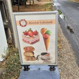 Mandula Cukrászda és Fagyizó, Aba - Külső kép