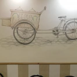 Mányi Cukrászda, Mány - Belső