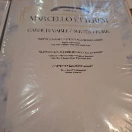 Marcello Étterem Budapest - Étlap/itallap