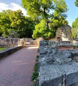 Margitszigeti Ferences kolostor romjai 