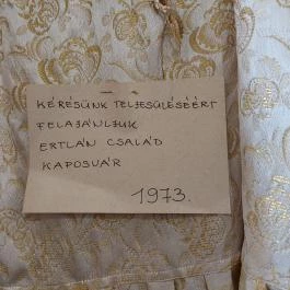 Mária-ruhák Múzeuma Andocs - Egyéb