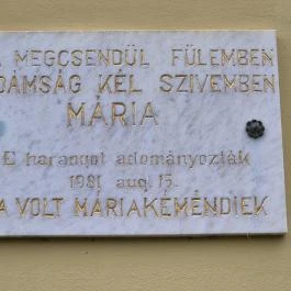 Máriakéméndi kegytemplom, Máriakéménd - Egyéb