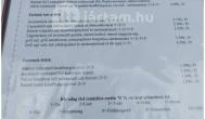 Márkói Csárda Márkó - Étlap/itallap