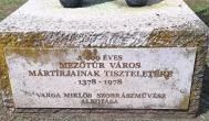 Mártíremlékmű Mezőtúr - Egyéb