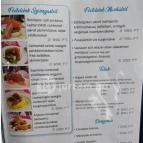 Mártoni Csárda Szigetszentmárton - Étlap/itallap