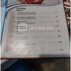 Márvány Étterem Süttő - Étlap/itallap