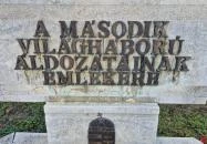 A második világháború áldozatainak emlékére Szil