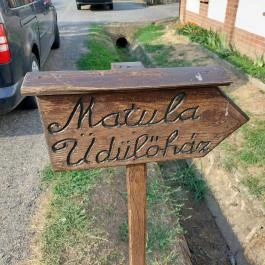 Matula Üdülőház, Géberjén - Egyéb