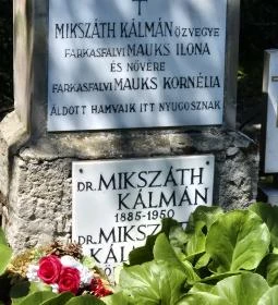 Mauks Ilona és Szontagh Pál nyughelye