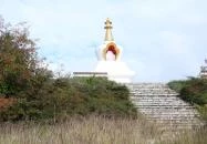 Megvilágosodás sztúpa Becske