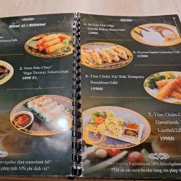 Mekong Restaurant Budapest - Étlap/itallap