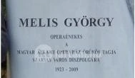 Melis György Szarvas - Egyéb