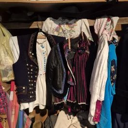 Egy menyasszony stafírungja Terény - Belső