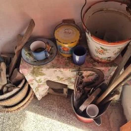 Egy menyasszony stafírungja Terény - Belső