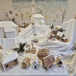 Mézeskalácsfalu Geresdlak - Belső