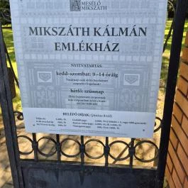 Mikszáth Kálmán Emlékház, Horpács - Külső kép