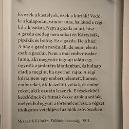 Mikszáth Kálmán Emlékház, Horpács - Belső