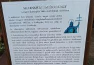 Millenniumi emlékkereszt Vámosszabadi