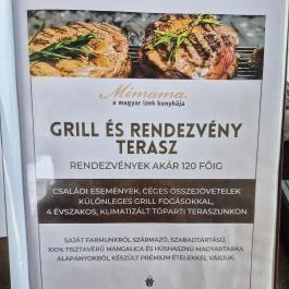 Mimama Konyhája Budapest - Étlap/itallap